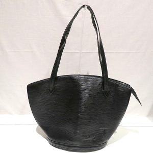 100303030a400018 1 Chanel Half Moon Chain Shoulder Bag Caviar Skin Black