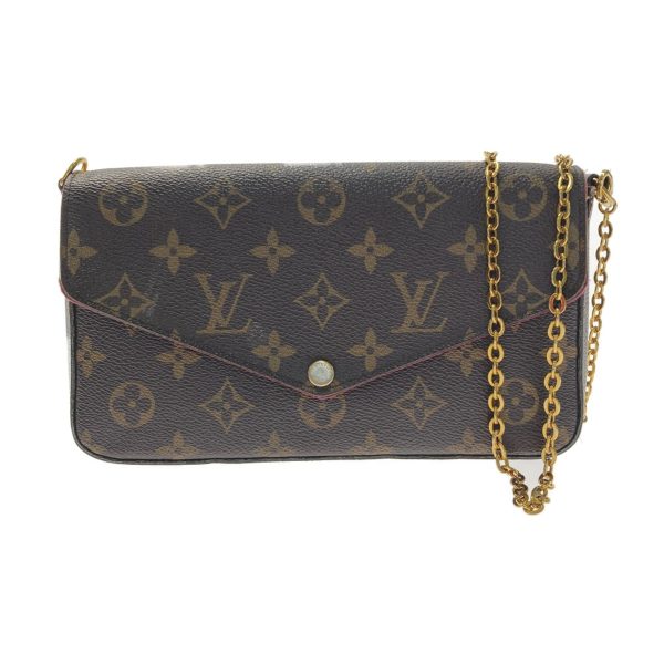 1017003848514 1 Louis Vuitton Monogram Pochette Felicie Shoulder Bag