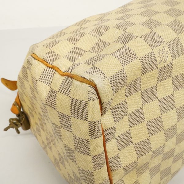 12 Louis Vuitton Handbag Damier Azur Speedy 30