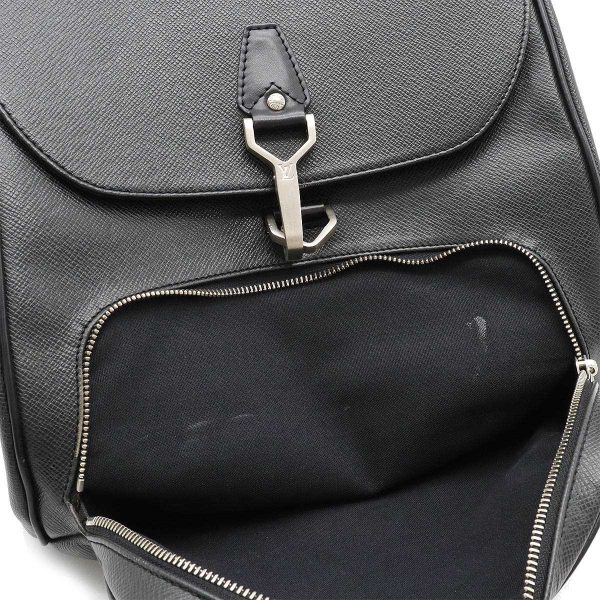 12310742 7 Louis Vuitton Taiga Cassiar Backpack Rucksack Black