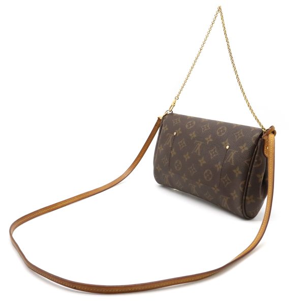 12320433 2 Louis Vuitton Monogram Favorite MM Shoulder Bag Pouch 2Way