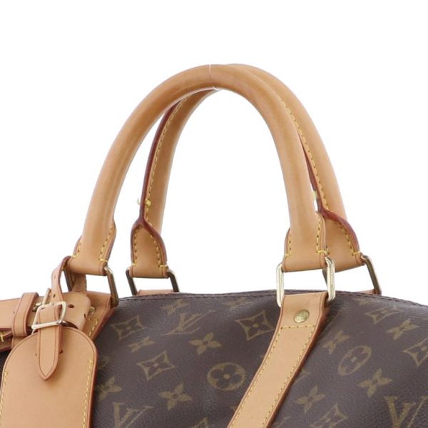 1240004026558 3 Louis Vuitton Keepall 55 Boston Bag Monogram Brown