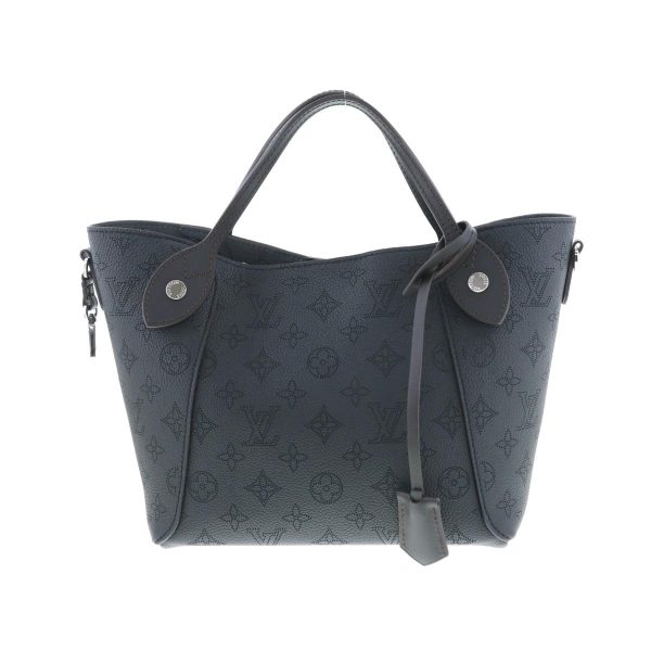 1240004026666 2 Louis Vuitton Hina PM Mahina Handbag Black