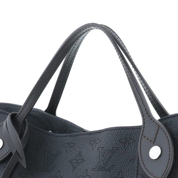 1240004026666 4 Louis Vuitton Hina PM Mahina Handbag Black