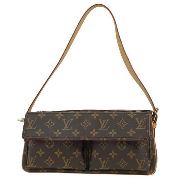 13 Louis Vuitton Viva Cite MM Shoulder Bag Monogram Brown