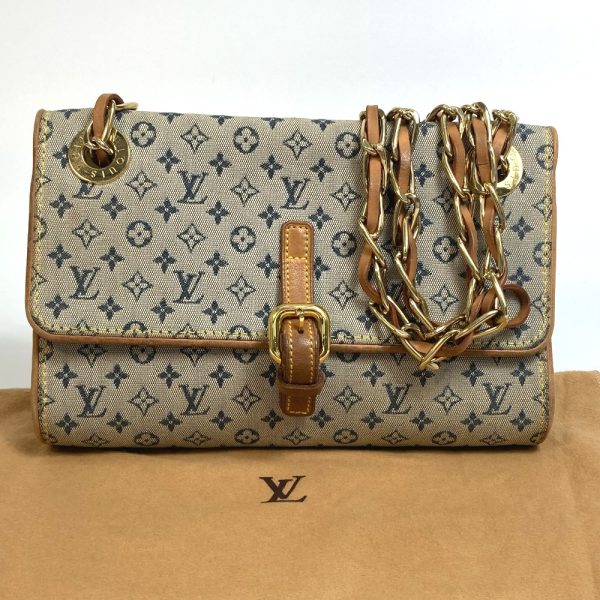 15 Louis Vuitton Monogram Mini Camille Crossbody Shoulder Shoulder Bag Monogram Mini Canvas Blue