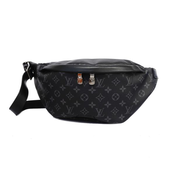 1602046 1993 1 Louis Vuitton Monogram Eclipse Body Bag Bum Bag Black