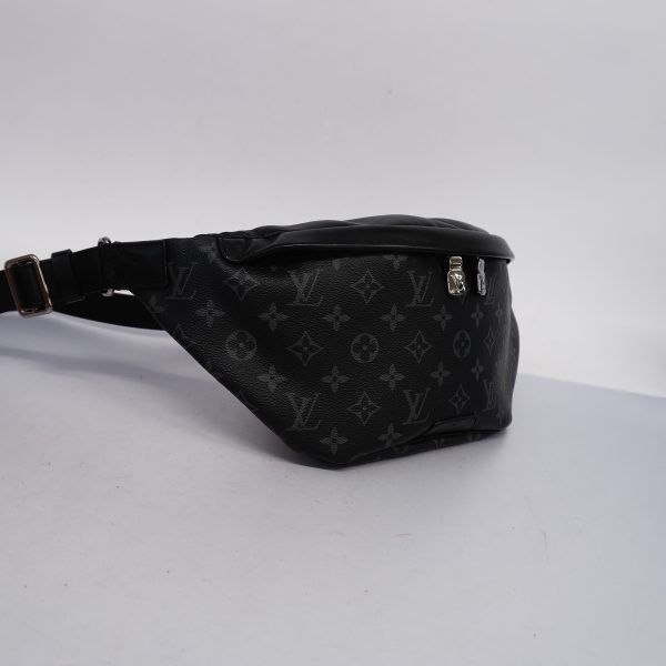 1602046 1993 2 Louis Vuitton Monogram Eclipse Body Bag Bum Bag Black