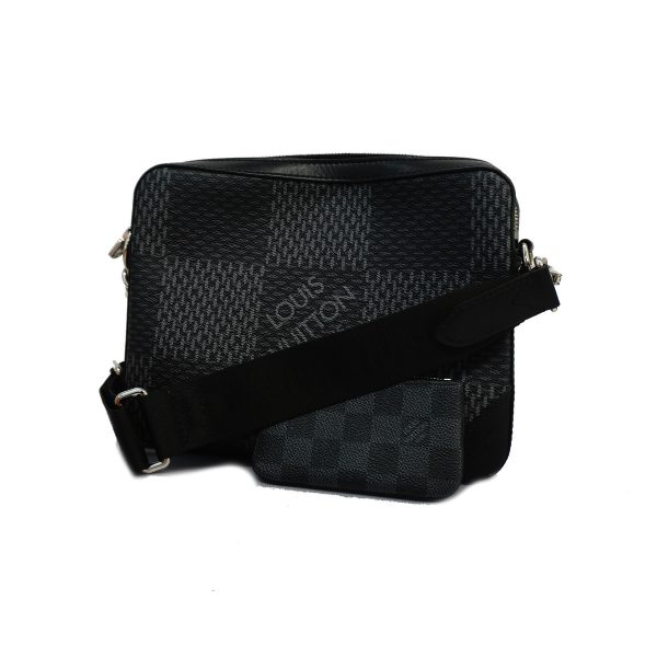 1602184 1993 1 Louis Vuitton Shoulder Bag Damier Graphite 3D Trio Messenger