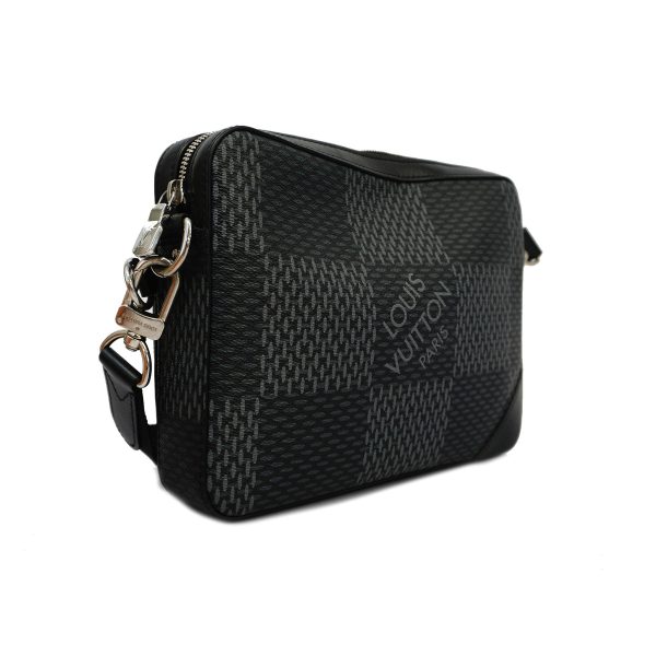 1602184 1993 2 Louis Vuitton Shoulder Bag Damier Graphite 3D Trio Messenger