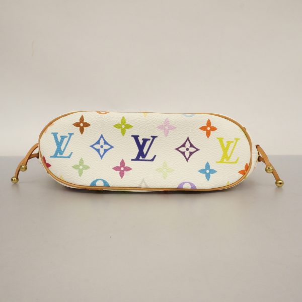 1603233 1993 3 Louis Vuitton Handbag Monogram Multicolor Theda PM White