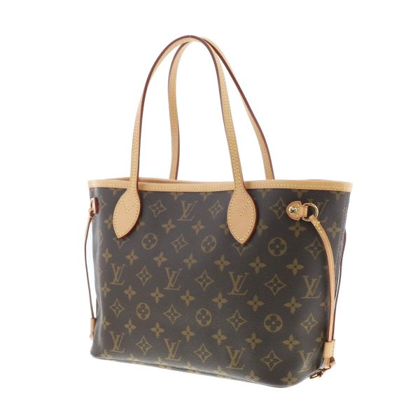 2 Louis Vuitton Neverfull PM Tote Bag Monogram