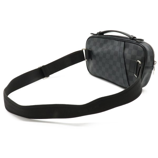 2 Louis Vuitton Damier Graphite Ambreil 2way Body Bag Shoulder Bag