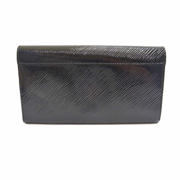 2 Louis Vuitton Epi Portefeuille Twist Long Wallet Black