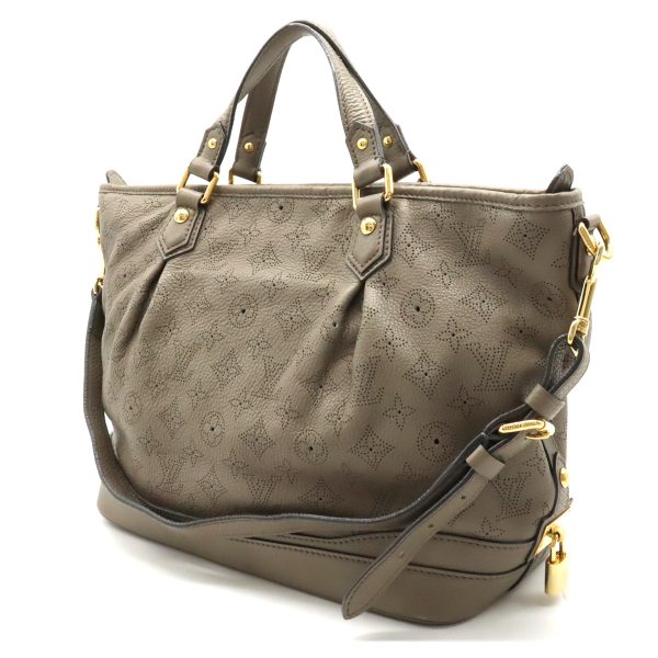 2 Louis Vuitton Monogram Mahina Stella PM Shoulder Bag