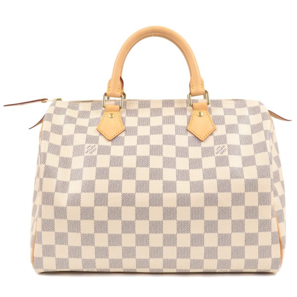 2 Louis Vuitton Damier Azur Speedy 30 HandBag