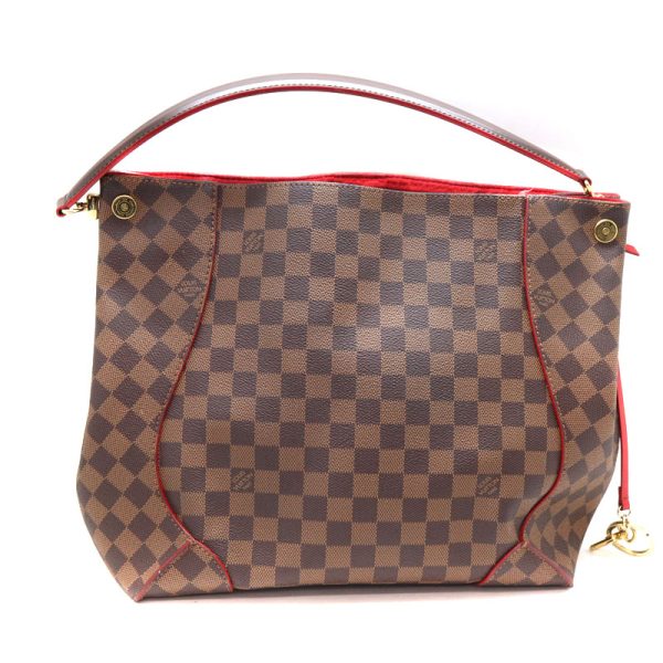 2 Louis Vuitton Kaisa Hobo Bag Shoulder Bag Damier Canvas Ebene Brown