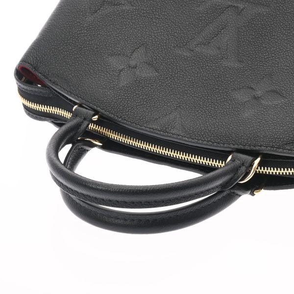 2 Louis Vuitton Monogram Emplant Petit Palais PM Noir