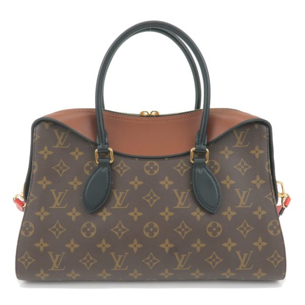 2 Louis Vuitton Monogram Tuileries Tote 2 Way Handbag Shoulder Bag