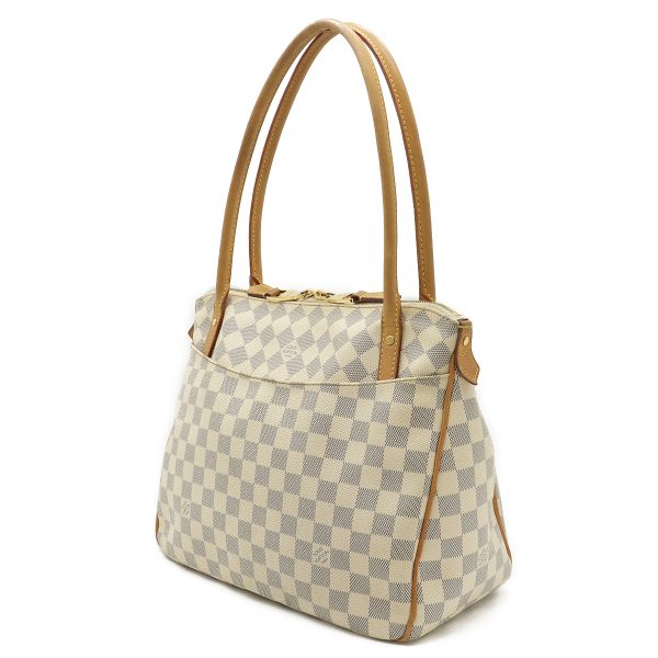 2 Louis Vuitton Damier Azur Figeri PM Shoulder Bag