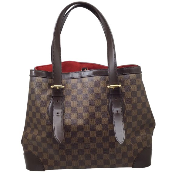 2 Louis Vuitton Hampstead MM Damier Ebene Canvas