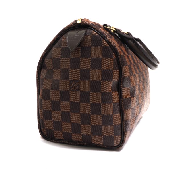 2 Louis Vuitton Speedy 25 Damier Ebene Brown