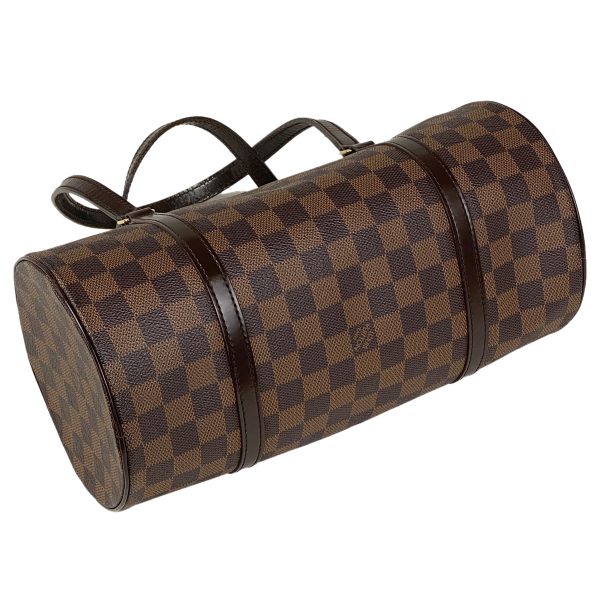 2 Louis Vuitton Papillon 30 Barrel Bag Cylindrical Handbag Damier