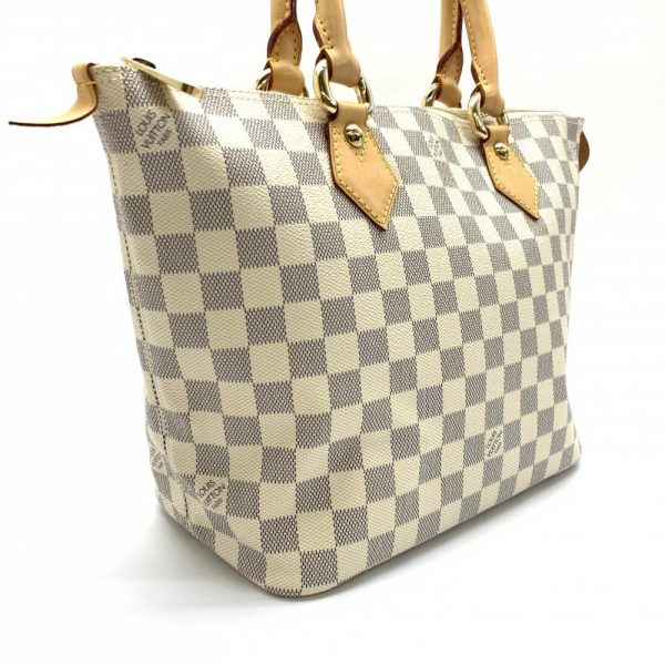 2 Louis Vuitton Saleya PM Damier Azur White Shoulder Bag