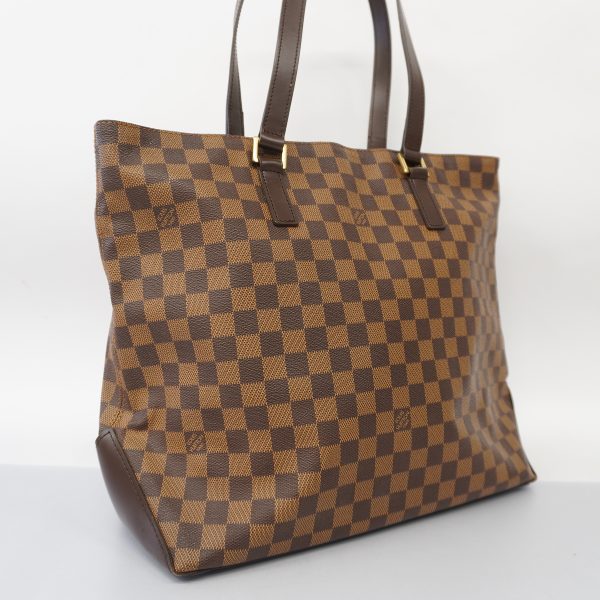 2 Louis Vuitton Damier Ebene Cabas Mezzo Tote