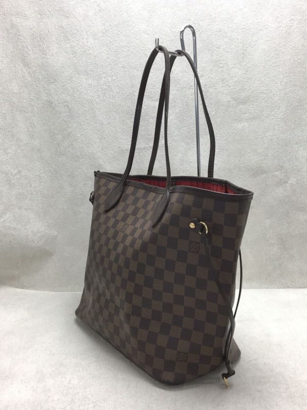 2 Louis Vuitton Neverfull MM Damier Ebene