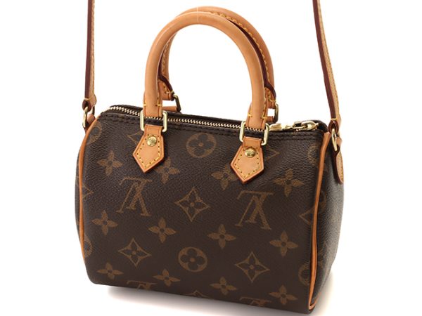 2 Louis Vuitton Monogram Nano Speedy