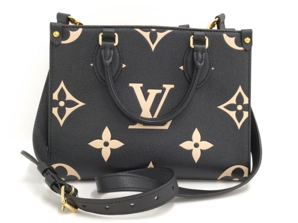 2 Louis Vuitton On The Go PM 2way Shoulder Bag Monogram Emplant