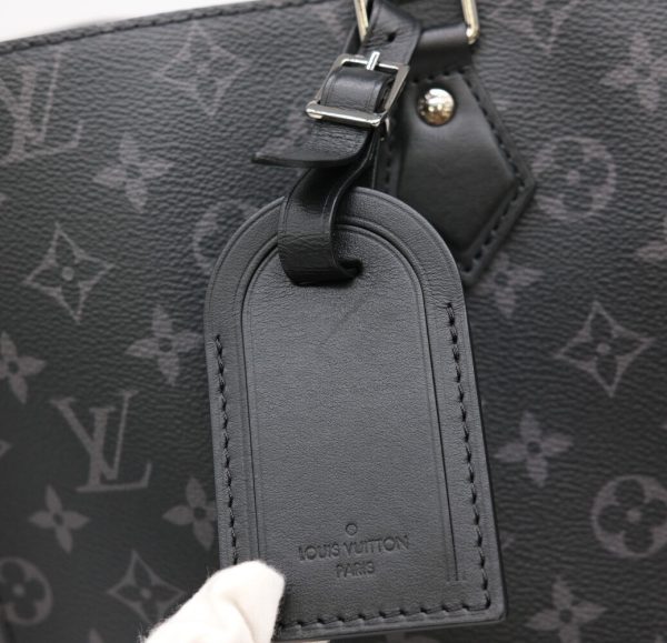 2 Louis Vuitton Grand Sac Monogram Eclipse Tote Bag Handbag