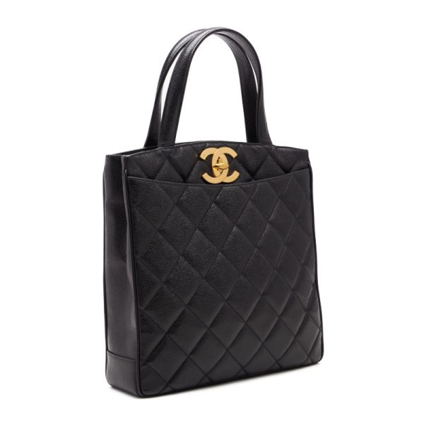 2 Chanel Matelasse TurnLock Cocomark Shoulder Bag