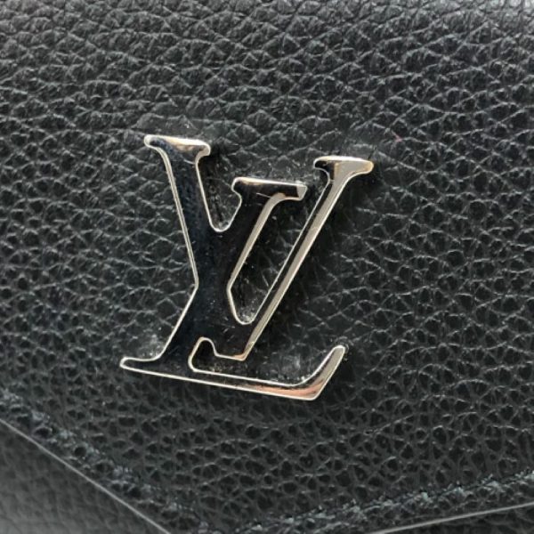 2 Louis Vuitton Portefeuille Lock Mini Compact Wallet Tri fold