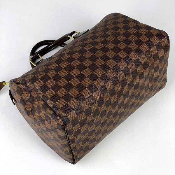 2 Louis Vuitton Speedy 30 Handbag Boston Handbag Damier Brown