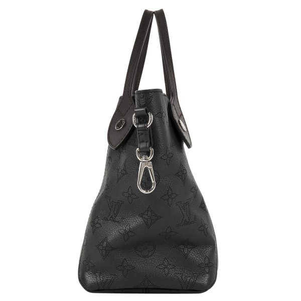 2 Louis Vuitton Hina PM Mahina Noir Shoulder Bag Black