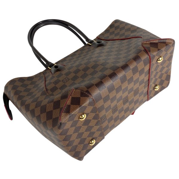 2 Louis Vuitton Kaisa Hobo MM Shoulder Bag Damier Ebene