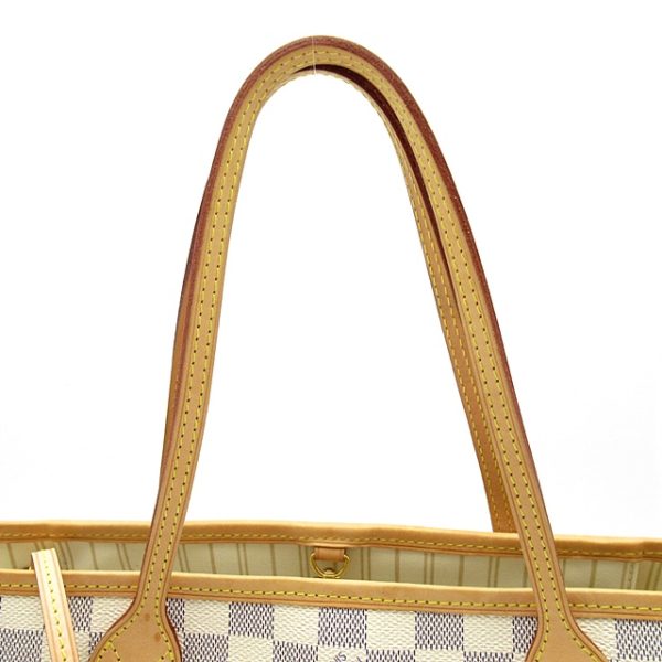 2 Louis Vuitton Neverfull PM Damier Azur Ladies Tote Bag