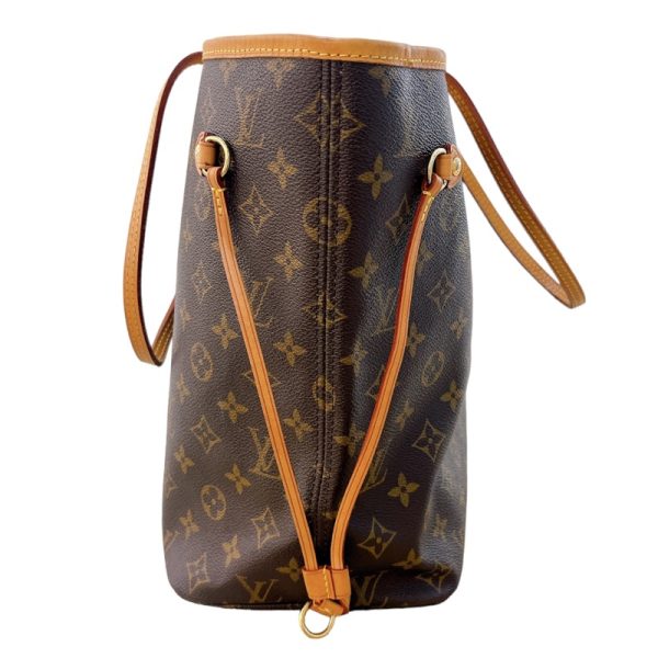 2 Louis Vuitton Neverfull MM Monogram Tote Bag Shoulder