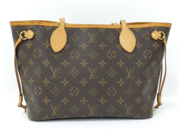 2 Louis Vuitton Neverfull PM Pvc Monogram Brown Tote Bag