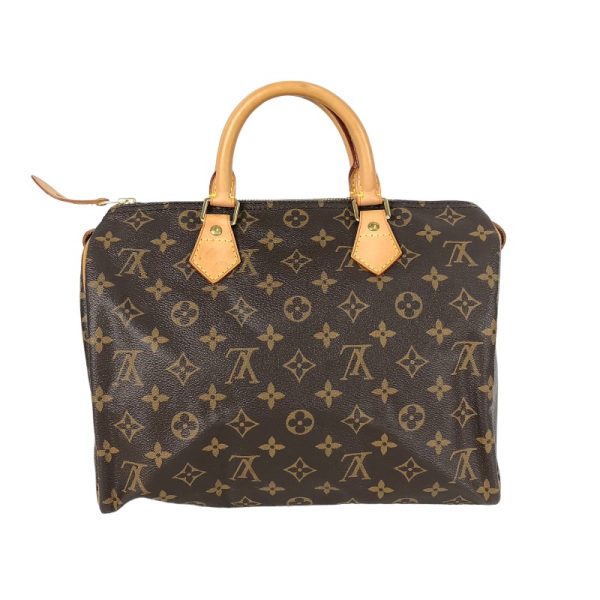 2 Louis Vuitton Speedy 30 Monogram Boston Bag