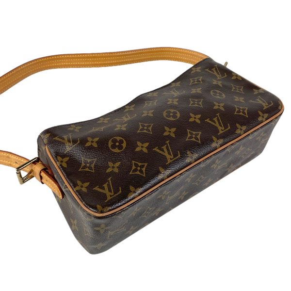 2 Louis Vuitton Viva Cite MM Shoulder Bag Monogram Brown