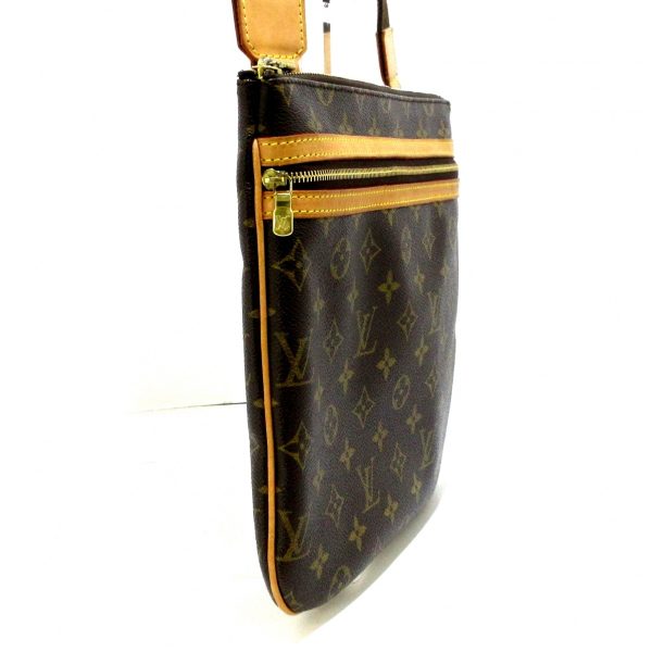 2 Louis Vuitton Pochette Bosphore Shoulder Bag Monogram Canvas