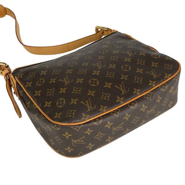 2 Louis Vuitton Hudson GM Crossbody Shoulder Bag Monogram Brown