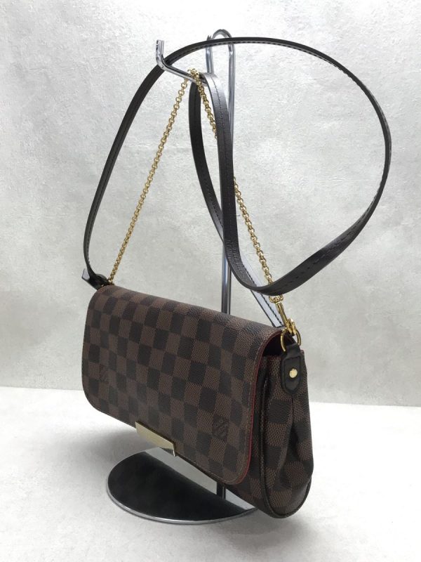 2 Louis Vuitton Favorite MM Damier Ebene