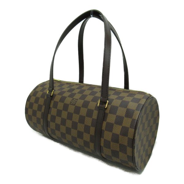 2 Louis Vuitton Papillon 30 Shoulder Bag PVC Coated Canvas Damier