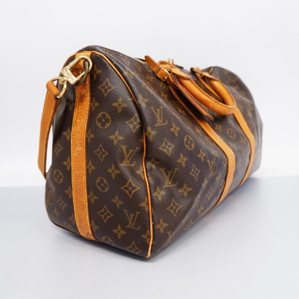 2 Louis Vuitton Boston Bag Monogram Keepall Bandouliere 45