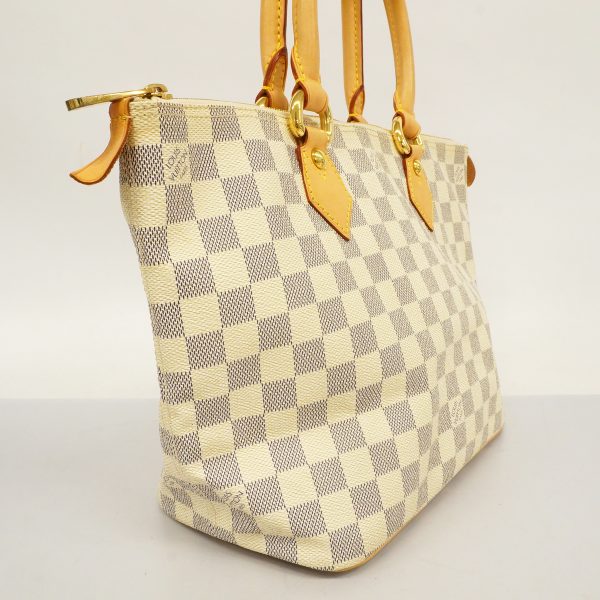 2 Louis Vuitton Tote Bag Damier Azur Saleya PM