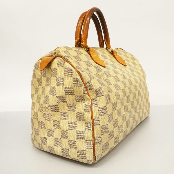 2 Louis Vuitton Handbag Damier Azur Speedy 30